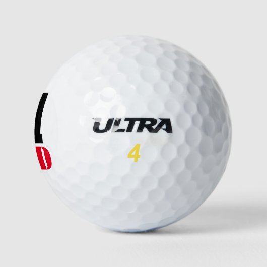 Vaderdag nummer 1 vader golfballen (Logo)