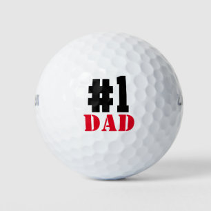 Vaderdag nummer 1 vader golfballen