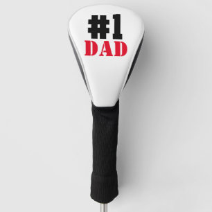 Vaderdag nummer 1 vader golfheadcover