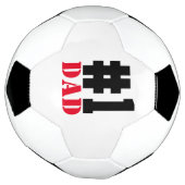 Vaderdag nummer 1 vader voetbal (Gedraaid)