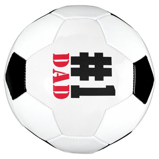 Vaderdag nummer 1 vader voetbal (Gedraaid)