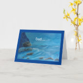 Vaderdag Oceaan Volle Gruiskaart Kaart (Gele Bloem)