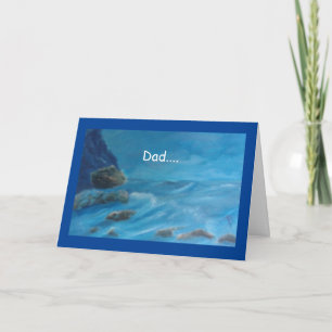 Vaderdag Oceaan Volledige Wenskaart Kaart