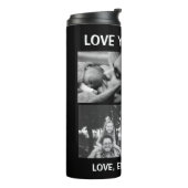 Vaderdag of Birthday Gift | Van je vader houden Thermosbeker (Gedraaid links)