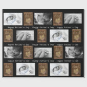 Vaderdag of Birthday Pap 3/Foto Cadeaupapier (Vlak)