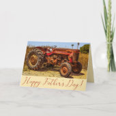 Vaderdag Oldtimer Tractor Kaart (Voorkant)