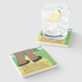 Vaderdag Onderzetter Vanwege de Wonderful... (Zijkant)