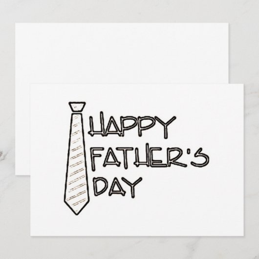 **VADERDAG ONTMOET ELKAAR** UITNODIGING (Voorkant / Achterkant)