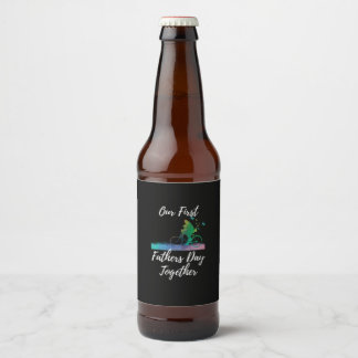 Vaderdag | Onze eerste vaderdag samen Bier Etiket