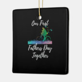 Vaderdag | Onze eerste vaderdag samen Keramisch Ornament (Links)