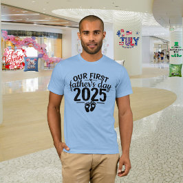 Vaderdag "Onze eerste Vaderdag" T-shirt