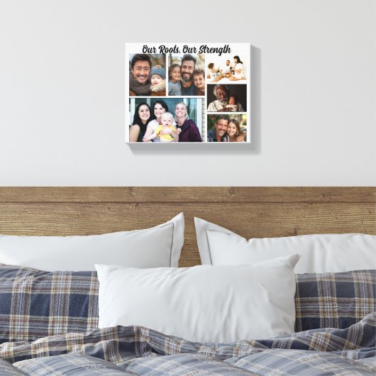 Vaderdag - onze wortels, onze kracht canvas afdruk (Insitu (Slaapkamer))