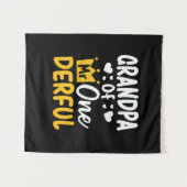 Vaderdag |Opa van de 1e verjaardag van meneer Oned Wandkleed (Voorkant (horizontaal))
