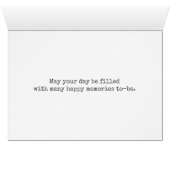 Vaderdag Oude auto met Bichon Frise Dog (Binenzijde Horizontaal (Onderkant))