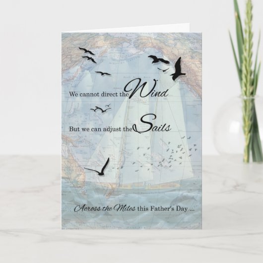 Vaderdag over het natuurkundig thema Miles Kaart (Voorkant)