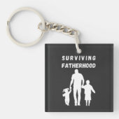 Vaderdag Overlevende vaderschap Sleutelhanger (voorkant)