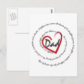 Vaderdag pa briefkaart (Voorkant / Achterkant)