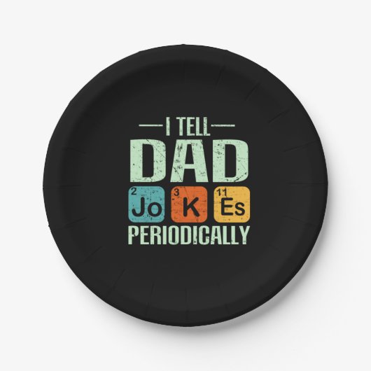 Vaderdag - Pa Jokes Papieren Bordje (Voorkant)