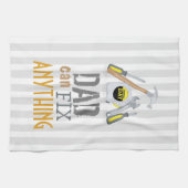 Vaderdag pa kan alles herstellen wat gezegde is. theedoek (Horizontaal)