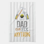 Vaderdag pa kan alles herstellen wat gezegde is. theedoek (Verticaal)