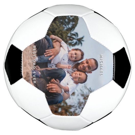 Vaderdag pa met Sons Aangepast Foto bericht Voetbal (Gedraaid)