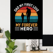 Vaderdag pa Mijn eerste liefde Poster (Thuiskantoor)