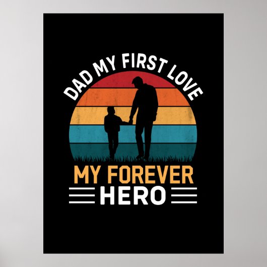 Vaderdag pa Mijn eerste liefde Poster (Voorkant)