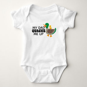 Vaderdag pa pun m'n vader pakt me op baby romper