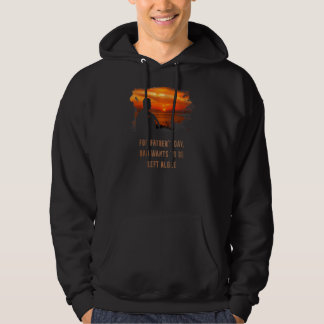 Vaderdag pa wil alleen blijven hoodie