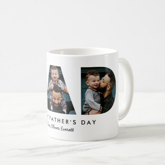 Vaderdag Pap Foto's Koffiemok (Voorkant rechts)