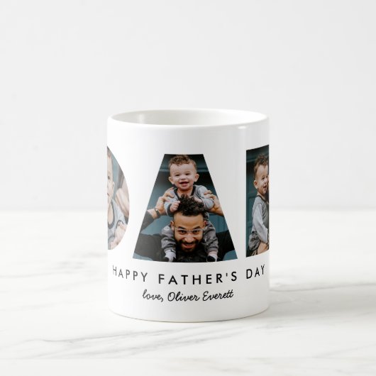 Vaderdag Pap Foto's Koffiemok (Center)