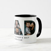 Vaderdag Pap Foto's Mok (Voorkant rechts)