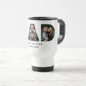 Vaderdag Pap Foto's Reisbeker (Voorkant rechts)