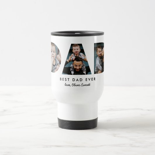 Vaderdag Pap Foto's Reisbeker (Center)