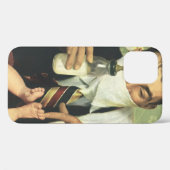 Vaderdag, pap geeft Baby een fles Case-Mate iPhone Case (Achterkant (horizontaal))