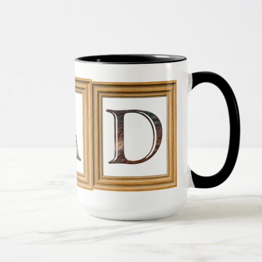 vaderdag pap koffie mok (Rechts)