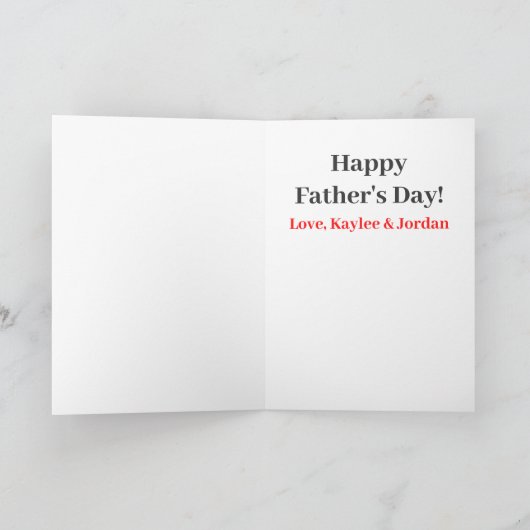 Vaderdag pap 's werelds beste bier-bier feestdagen kaart (Binnen)