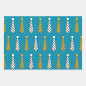 Vaderdag Pap van Warmte Set Inpakpapier Vel (Voorkant 2)