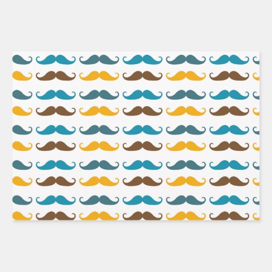 Vaderdag Pap van Warmte Set Inpakpapier Vel (Voorkant)