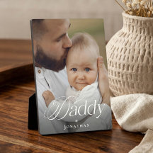 Vaderdag Papa & Baby Persoonlijke Fotocadeau