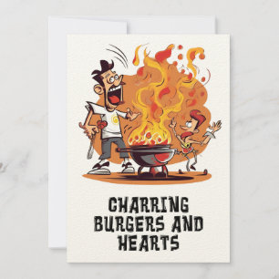 Vaderdag papa barbecue grappige meme kaart