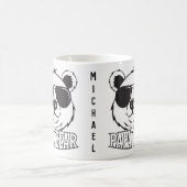 Vaderdag | PaPa Beer | Zwart Wit | NAAM Mok (Center)