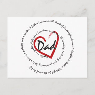 Vaderdag papa briefkaart