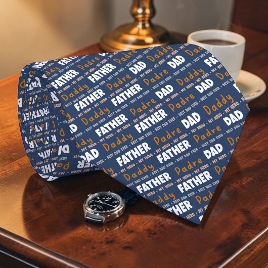 Vaderdag Papa Douane Nekband Tie Stropdas