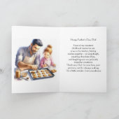 Vaderdag / Papa en dochter Kaart (Binnen)
