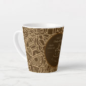 Vaderdag, Papa en Koffie, Beste Papa Ooit Latte Mok (Linkerhoek)