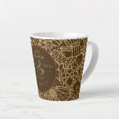 Vaderdag, Papa en Koffie, Beste Papa Ooit Latte Mok (Rechterhoek)