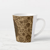 Vaderdag, Papa en Koffie, Beste Papa Ooit Latte Mok (Rechts)