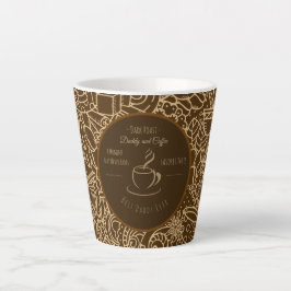 Vaderdag, Papa en Koffie, Beste Papa Ooit Latte Mok