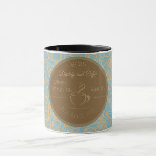 Vaderdag, papa en koffie, beste papa ooit mok